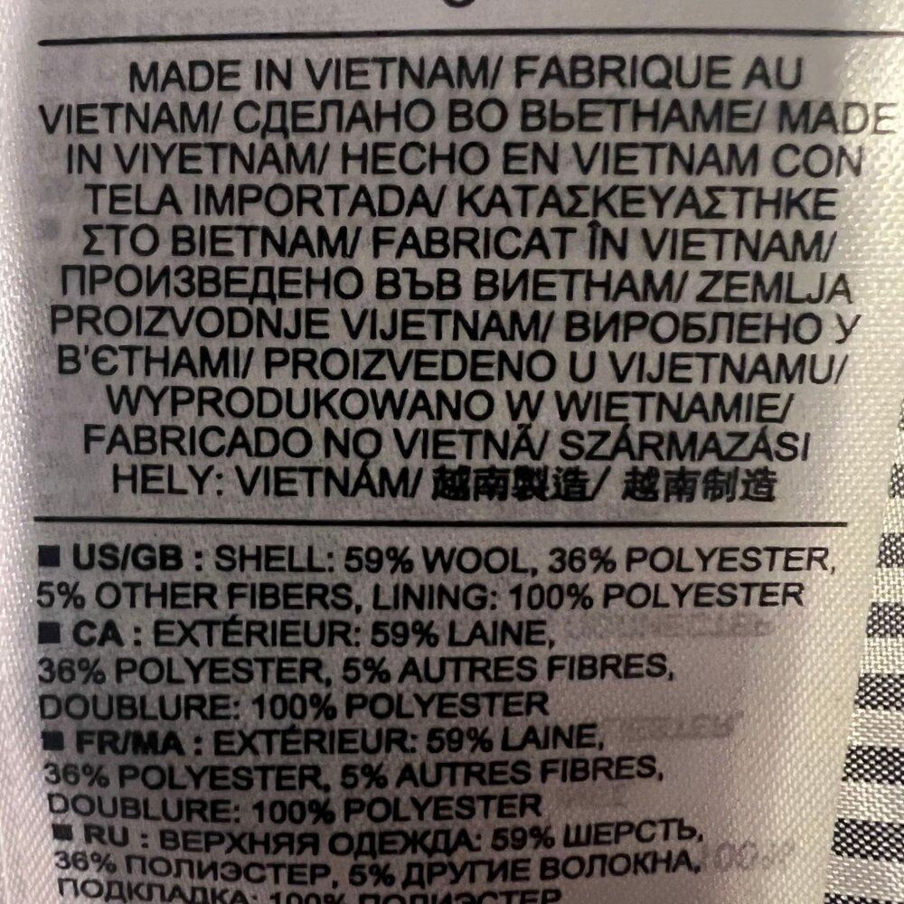 Black Wool Hacking Jacket From Banana Republic - 8 - image 4